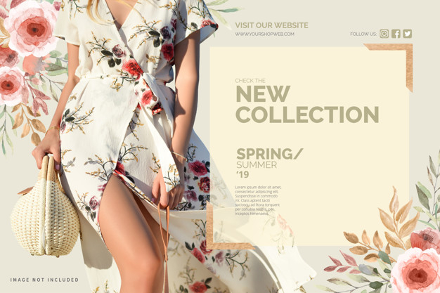 Summer clearance dress banner template image_picture free download  400423155_