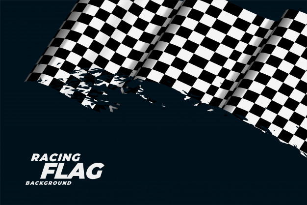 Black And Gray Checkered Background Stock Photo - Download Image Now -  Rally Car Racing, Abstract, Backgrounds - iStock