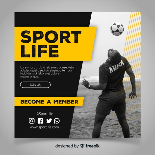 square banner,sportswear,sporty,fit,lifestyle,training,exercise,healthy,square,sports,photo,soccer,football,fitness,sport,template,banner