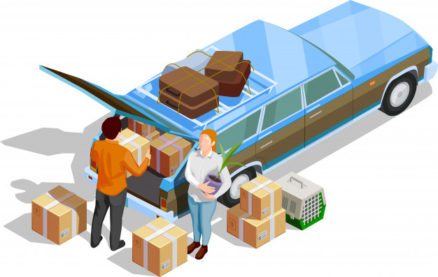 Free: Isometric moving people illustration Free Vector 