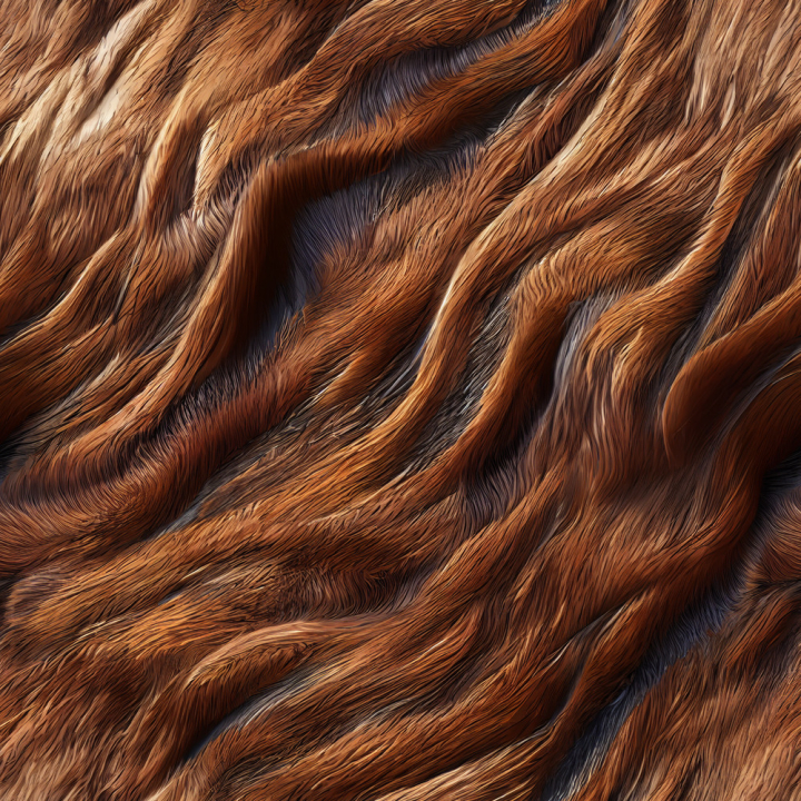 Free Seamless tile pattern of dog fur generated by A.I nohat.cc