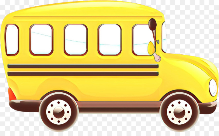  cartoon,land vehicle,motor vehicle,mode of transport,vehicle,yellow,transport,car,bus,school bus,png