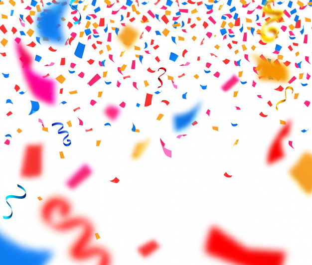 Colorful Background of Paper Confetti Stock Photo - Image of piece