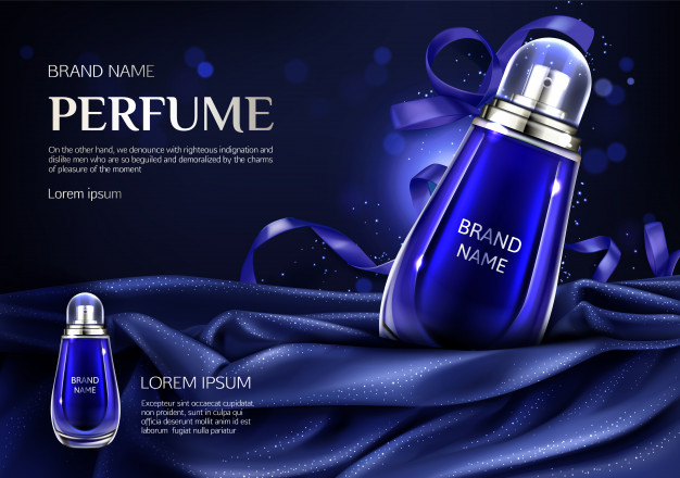 Feminine perfume bottle fragrance product packaging with design space Stock  Photo by Rawpixel