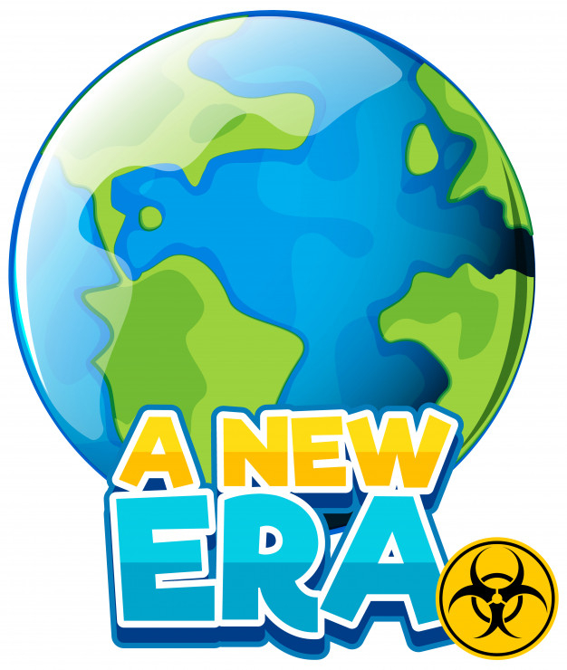 new era,era,biohazard,hazard,word,letters,global,planet,new,earth,globe,world,cartoon,frame