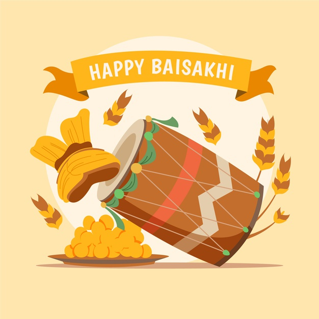 Happy Baisakhi Vector & Photo (Free Trial) | Bigstock