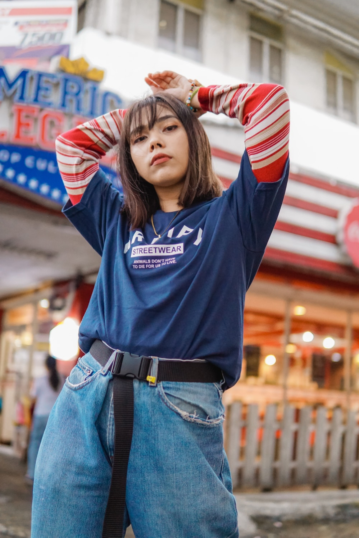 Selective focus of woman posing with building background photo – Free Tumblr  girl Image on Unsplash