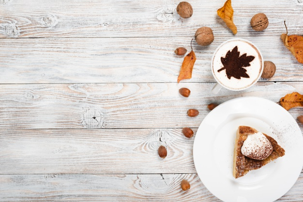 copy space,lay,baked,slice,chestnuts,homemade,copy,horizontal,delicious,flat lay,top view,top,pie,view,pastry,wooden background,fresh,rustic,wooden,mug,dessert,plate,sweet,natural,breakfast,organic,fall,flat,space,autumn,coffee,background
