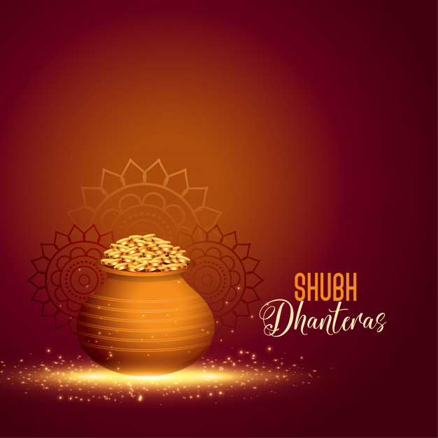 dhanteras,prosperity,hinduism,wealth,cultural,religious,greeting,hindu,festive,happiness,god,pot,coin,religion,indian,golden,festival,happy,celebration,diwali,background