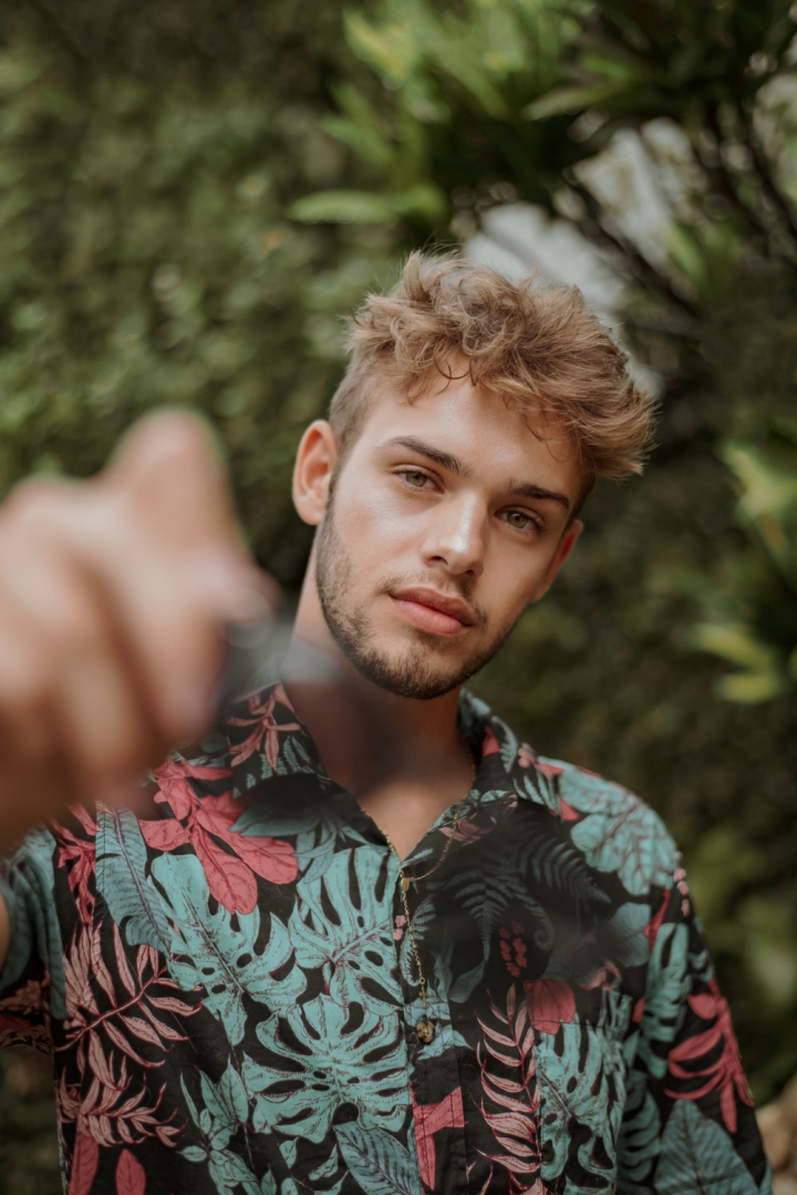 blond hair,casual,close-up,colors,daylight,daytime,eyes,facial expression,facial hair,fashion,fashionable,fine-looking,guy,hair,hairstyle,human,landscape,looking,male,male model,man,model,outerwear,outfit,person,photoshoot,pose,wear,young,young man,youth