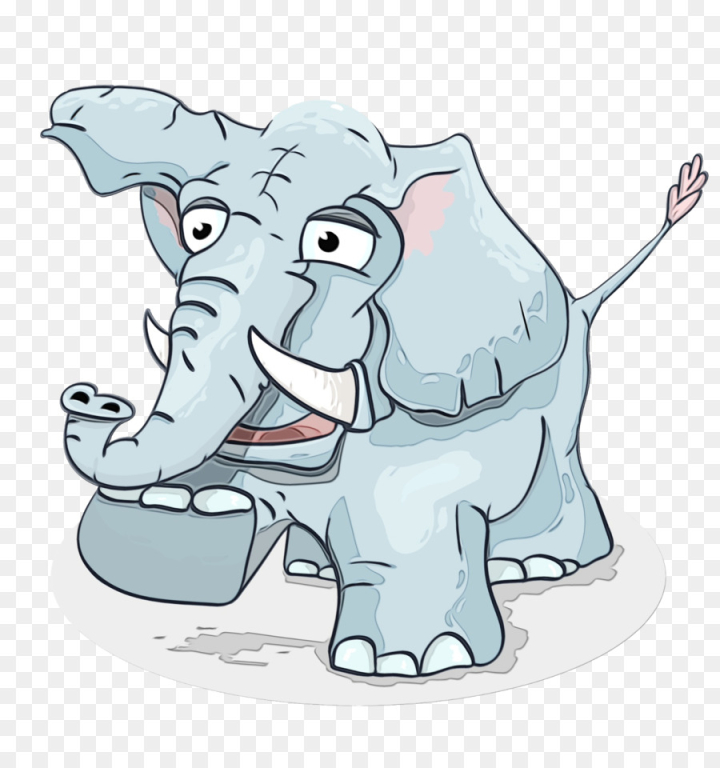 watercolor,paint,wet ink,african elephant,indian elephant,dog,canidae,mammal,elephant,character,fiction,animal,character created by,elephants and mammoths, cartoon,animal figure,working animal,line art,wildlife,art,png