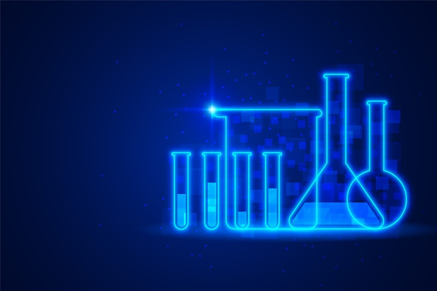 Free: Futuristic science lab background Free Vector 