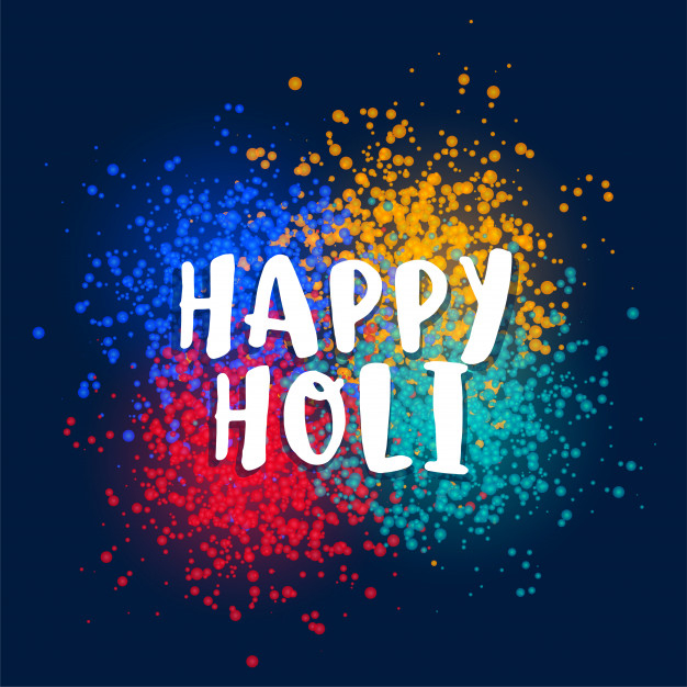 Free: Colors splatter background for happy holi festival Free Vector -  