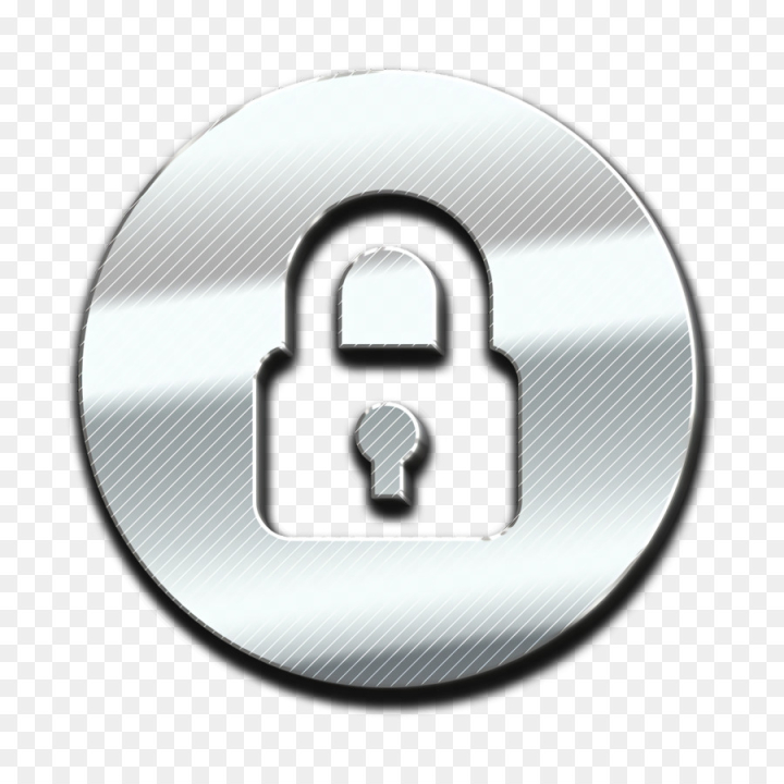 padlock icon,security icon,interface icon,lock icon,lock,padlock,circle,symbol,steel,hardware accessory,metal,png