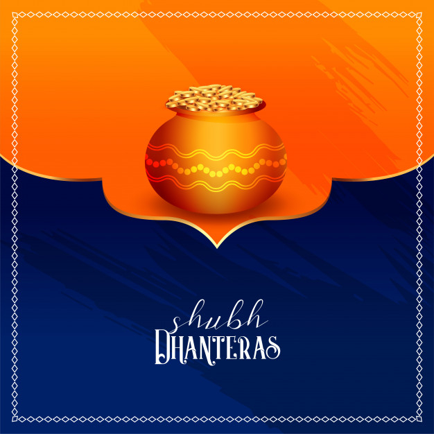 Free: Happy dhanteras background Free Vector 