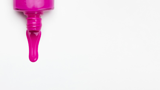 Nail Polish Dripping From Stacked Bottles Stock Photo - Download Image Now  - Beauty, Bottle, Close-up - iStock