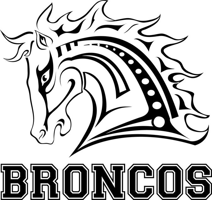 bronco,fantasy,horse,league,logo,template,com365psd