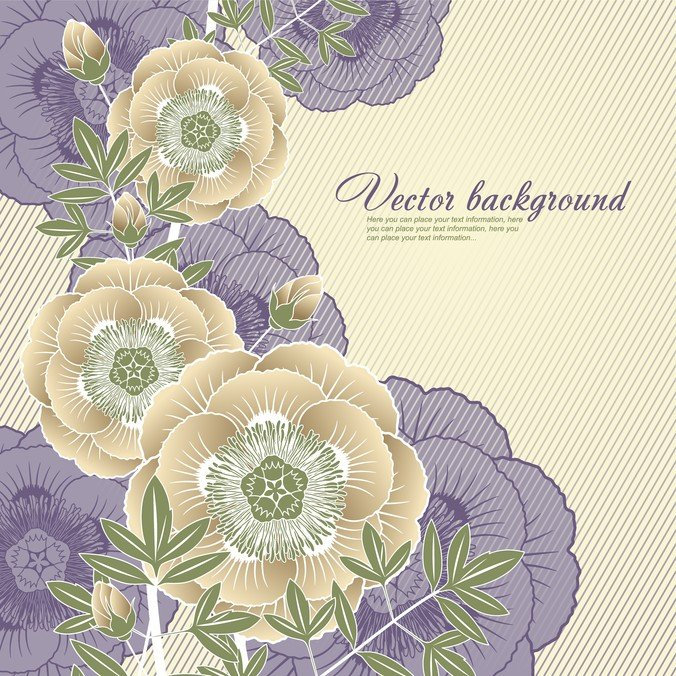 Free: Elegant Floral Background 