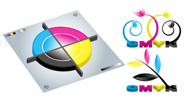 cmyk,color,color printing,leaves,round,three-dimensional characters,com365psd