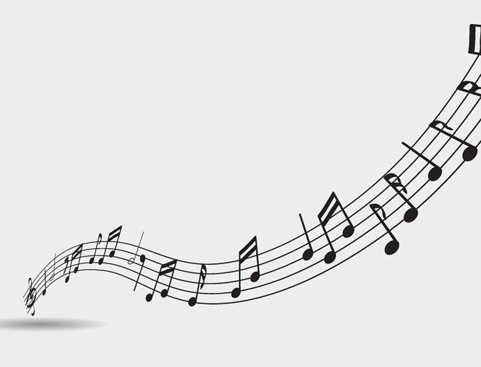 Free: Music Notes Background 