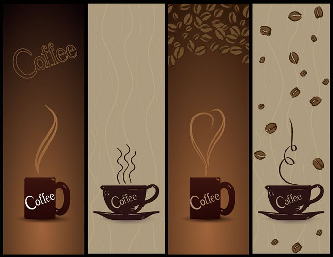 Free: Steaming Coffee Banner for Coffeehouse or Café 