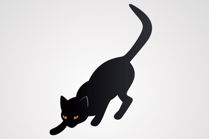 black,black cat,cat,cat silhouette,cat vector,free vectors,black cat vector,halloween vectors,vector art,halloween,halloween graphics,isolated,kitten,mystery,secret,com365psd