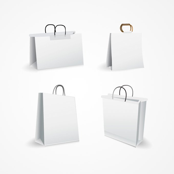 Shopping bag Free Stock Vectors