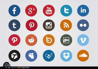 social media,icon,set,circle,round,buttons,embossed,colored,web,website,page,contact,networks,videos,articles,files,sites,follow,tweet,pin,share,like,1+,followers,facebook,g+,google,plus,youtube,twitter,linkedin,pinterest,instagram,rss feed,badoo,deviantart,vimeo,soundcloud,dropbox,myspace,tumblr,flickr,reddit,com365psd