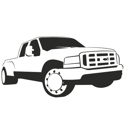 car,pickup,auto,vehicle,clean,flat,sketchy,ford,manufacturer,transportation,truck,side,view,front,silhouette,artistic,black,white,artwork,automobile,com365psd