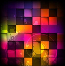 colorful,heart,tiles,background,squares,3d,emboss,folds,tilled,wallpaper,swirling,floral,hearts,shapes,detailed,shadows,darkish,embossing,artistic,love,heart struck,rainbow,square,valentine,day,com365psd