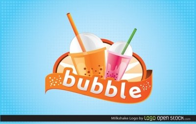 milkshake,straw,glasses,logo,food,drinks,wavy,ribbon,banner,bubbles,smoothie,yogurt,frozen,straws,waving,plate,glass,pouring,froth,milk,shake,drink,template,bubble,blue,halftone,dotted,pattern,com365psd