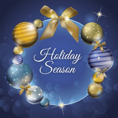 holiday,christmas,seasonal,fluorescent,template,card,stars,ribbons,balls,stunning,ornaments,globe,circles,blue,background,layout,xmas,circling,rounding,shiny,com365psd