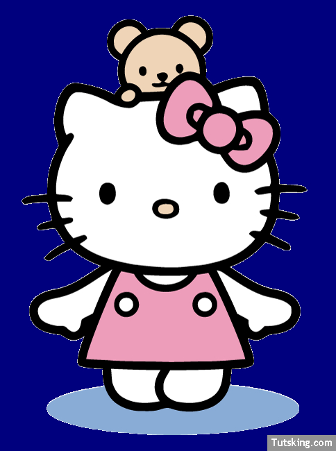 Free: Hello Kitty with Teddy Bear - nohat.cc