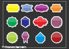 templates,drop,badges,abstract,retro,geometric,medal,stickers,geometry,sticker,water drop,sticker templates,com365psd
