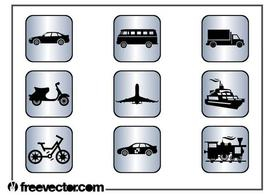 car,icon,travel,scooter,bike,truck,bus,plane,transport,square,train,ship,vehicles,commute,public transport,com365psd
