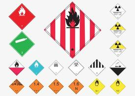 signs,icon,badges,symbol,fire,explosive,flammable,biohazard,chemicals,radioactivity,corrosive,warnings,com365psd