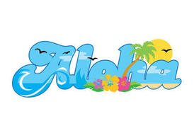 beach,hawaii,typography,summer,tropical,relax,coast,vacation,com365psd