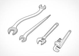 plumber wrench,spanner wrench,spud wrench,torque wrench,com365psd