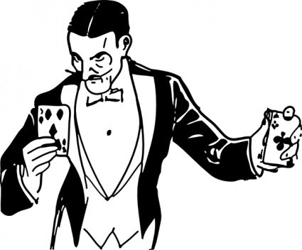magician,card,trick,clip,com365psd