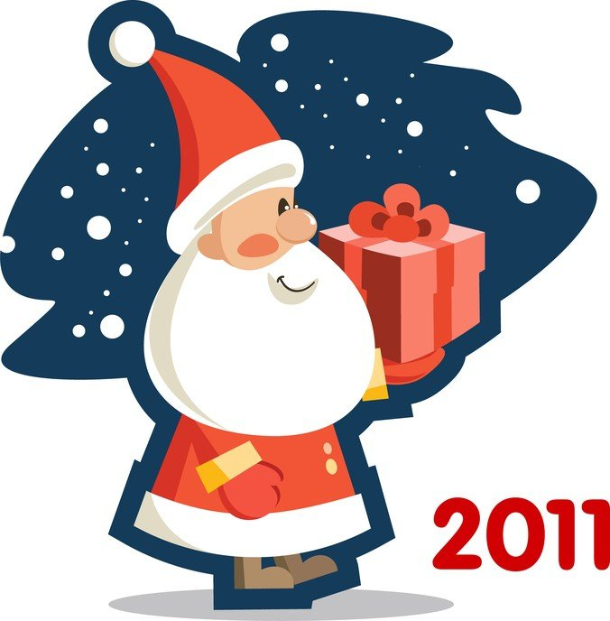 cartoon,christmas ant,cute,gifts,new year,santa claus,com365psd