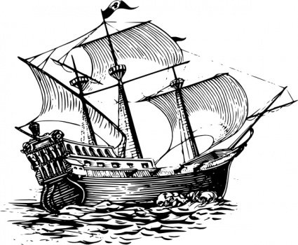 galleon,sail,ship,clip,boat,com365psd