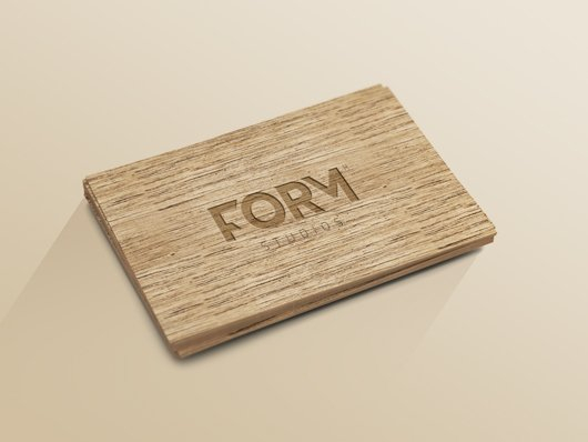 business card,card,engraved,perspective,wood,com365psd