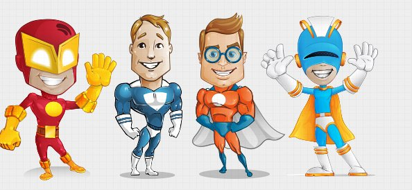 cartoon characters,superhero,superhero character,superhero character,superhero character set,superhero illustration,superhero vector,superhero vector character set,com365psd