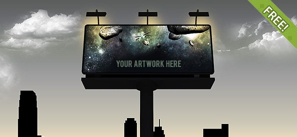billboard,isolated,template,com365psd