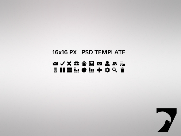 16x16,icon,minimal,minimalistic,photoshop,resource,set,com365psd