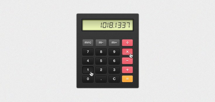 buttons,calculator,chunky,com365psd