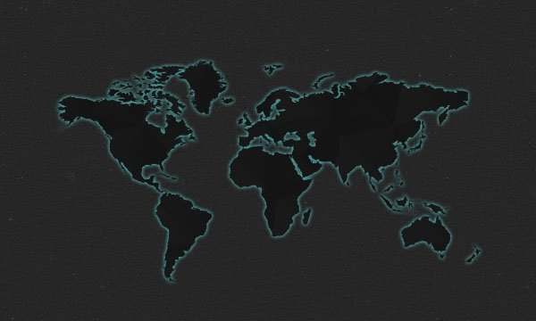 Free: Dark Psd World Map - nohat.cc