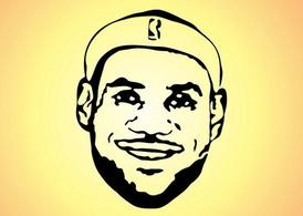 happy,hat,sport,face,basketball,game,head,smile,play,facial features,player,nba,lebron,smiling,james,lebron james vector,com365psd