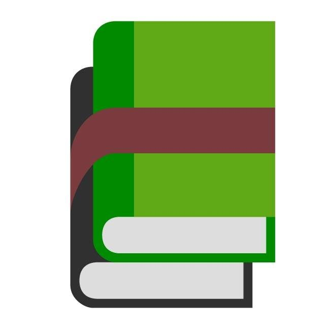 book,books,green,cover,read,icon,set,archive,com365psd