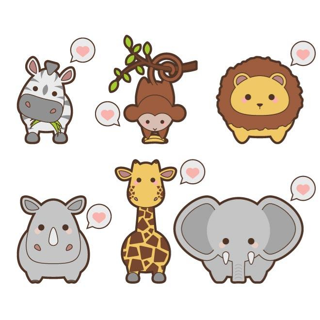 safari kawaii icon